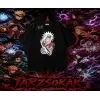 Jiraiya Naruto Anime Karakteri Oversize Unisex Tişört Beyaz