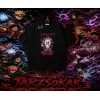 Jiraiya Naruto Anime Karakteri Oversize Unisex Tişört Beyaz