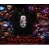 Jiraiya Naruto Anime Karakteri Oversize Unisex Tişört Beyaz