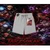 Jiraiya Naruto Anime Karakteri Unisex Şort Beyaz