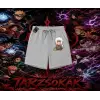 Jiraiya Naruto Anime Karakteri Unisex Şort Beyaz