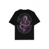 Just Try Siyah Oversize Unisex T-shirt