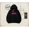 Kadın a Little Bit Dramatic Oversize Unisex Kapşonlu Sweatshirt Beyaz