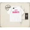 Kadın a Little Bit Dramatic Oversize Unisex Tişört Beyaz