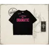Kadın a Little Bit Dramatic Oversize Unisex Tişört - Çocuk