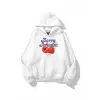 Kadın Berry Infusion Sweatshirt Beyaz