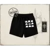 Kadın Black Cats Unisex Şort Beyaz