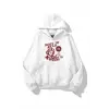 Kadın Born to Read Sweatshirt Beyaz