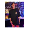 Kadın Bugs Bunny Logo Baskılı Oversize T-shirt