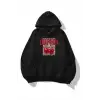 Kadın Cherries Leopar Sweatshirt Siyah