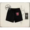 Kadın Cherries Leopar Unisex Şort Beyaz
