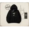 Kadın Espresso Martini Oversize Unisex Kapşonlu Sweatshirt Beyaz