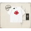 Kadın Hibiscus Oversize Unisex Tişört Beyaz