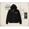 Kadın Im a Mastermind Oversize Unisex Hırka & Çeket Fermuarlı Sweatshirt Beyaz