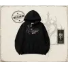 Kadın Im a Mastermind Oversize Unisex Kapşonlu Sweatshirt Beyaz