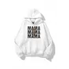 Kadın MamaMama Sweatshirt Beyaz