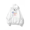 Kadın More Spaghetti Sweatshirt Beyaz