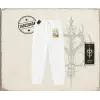 Kadın Olives and Wine Unisex Jogger Eşofman Altı Beyaz