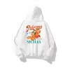 Kadın Palermo Sicilia Sweatshirt Beyaz