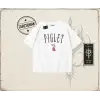 Kadın Piglet Since 1966 Oversize Unisex Tişört Beyaz