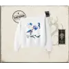 Kadın Sea Elements Kadın Kayık Yaka Sweatshirt Beyaz