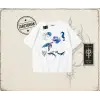 Kadın Sea Elements Oversize Unisex Tişört Beyaz