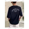 Kadın Siyah Kind Hearted Baskılı Oversize