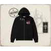 Kadın Strawberry Active Lifestyle Oversize Unisex Hırka & Çeket Fermuarlı Sweatshirt Beyaz