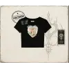 Kadın with Love and Devotion Kadın Baby Tee Beyaz