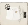 Kadın with Love and Devotion Unisex Şort Beyaz