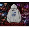 Kakashi Hatake Naruto Anime Karakteri Oversize Unisex Kapşonlu Sweatshirt Beyaz