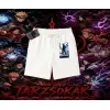 Kakashi Hatake Naruto Anime Karakteri Unisex Şort Beyaz