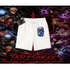 Kakashi Hatake Naruto Anime Karakteri Unisex Şort Beyaz