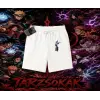 Kakashi Hatake Naruto Anime Karakteri Unisex Şort Beyaz