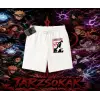 Kakashi Hatake Naruto Anime Karakteri Unisex Şort Beyaz