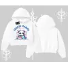 Kapşonlu Crop Sweatshirt Foodie Panda Tatlı ve Sevimli Panda Baskılı