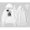 Kapşonlu Sweatshirt Caffeine Cat Kahve Temalı Kedi Baskılı