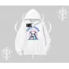 Kapşonlu Sweatshirt Foodie Panda Tatlı ve Sevimli Panda Baskılı