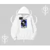 Kapşonlu Sweatshirt Oversize Anime Kız Baskılı