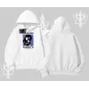Kapşonlu Sweatshirt Oversize Anime Kız Baskılı