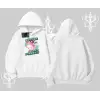 Kapşonlu Sweatshirt Oversize  Anime Kız Desenli Japon Stil