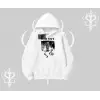 Kapşonlu Sweatshirt Punk Rock Chaos Skeleton Riot