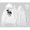 Kapşonlu Sweatshirt Punk Rock Chaos Skeleton Riot