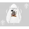 Kapşonlu Sweatshirt Ramen Lover Kedi Anime Baskılı