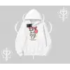 Kapşonlu Sweatshirt Usagi Kawaii Cute Heart Energy