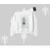 Kayık Yaka Sweatshirt Noodle Theory Hand Drawn Concept