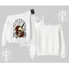 Kayık Yaka Sweatshirt Your Love Is Killing Me Dead Romance