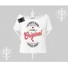 Kayık Yaka Tshirt Authentic Denim Original