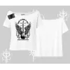 Kayık Yaka Tshirt Born to Rock Eternal Flame Legacy