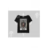 Kayık Yaka Tshirt Fossilized Skull Underground Archive